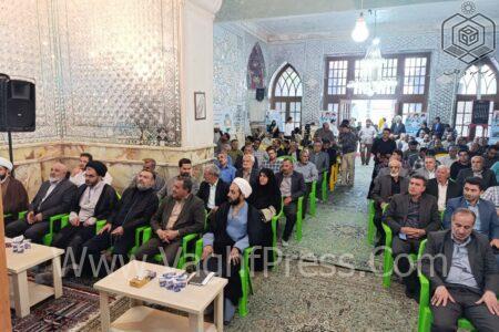 همایش تکریم از امامزادگان و بقاع متبرکه در امامزاده عبدالعلی (ع)ریحان برگزار شد