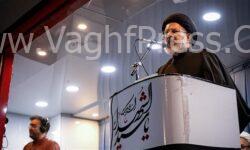 سخنرانی مدیرکل اوقاف و امور خیریه استان آذربایجان شرقی در مراسم “تحویل ۱۴۰۵” میدان ساعت تبریز